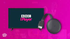 Image depicting the BBC iPlayer logo, a stylized lowercase 'i' followed by the word 'Player' in lowercase letters, against a backdrop of the British Broadcasting Corporation's signature colors of black and white.