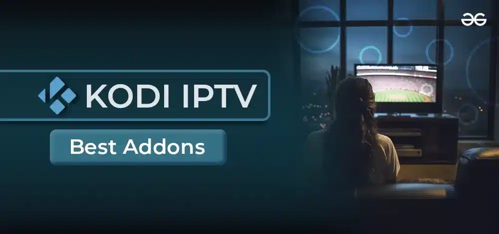 Kodi IPTV Best Addons: How to Watch tvcrafter IPTV on Kodi (2024) - A visual representation of a TV screen with streaming icons, representing IPTV on Kodi.